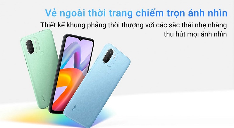 thiết kế Xiaomi Redmi A2+