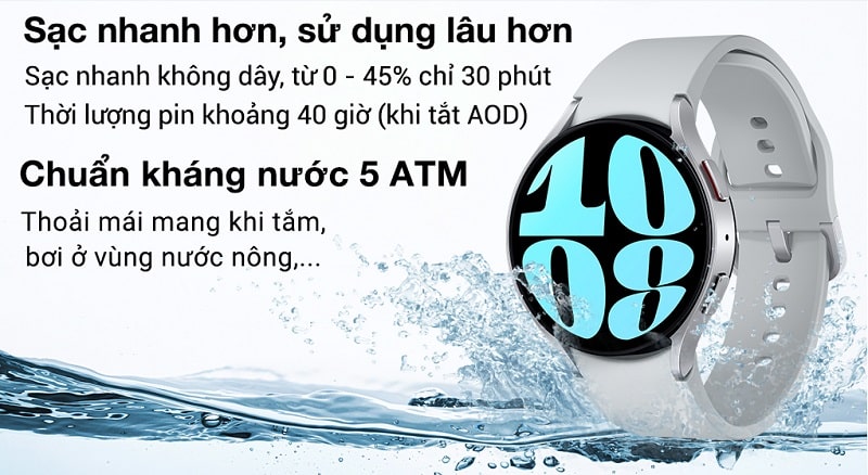 kháng nước Galaxy Watch6 44mm