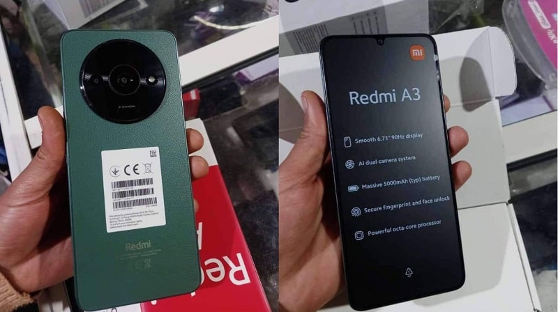 Trên tay Xiaomi Redmi A3