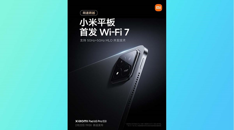 Xiaomi Pad 6S Pro có chuẩn Wi-Fi 7