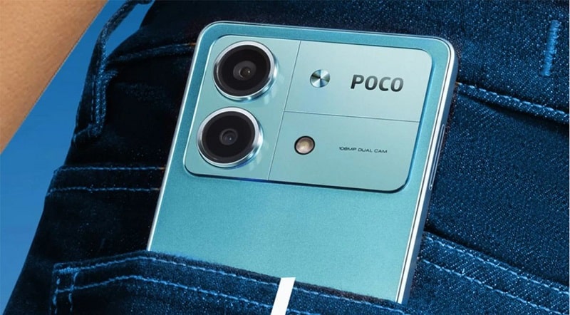 Camera Xiaomi Poco X6 Neo sắc nét