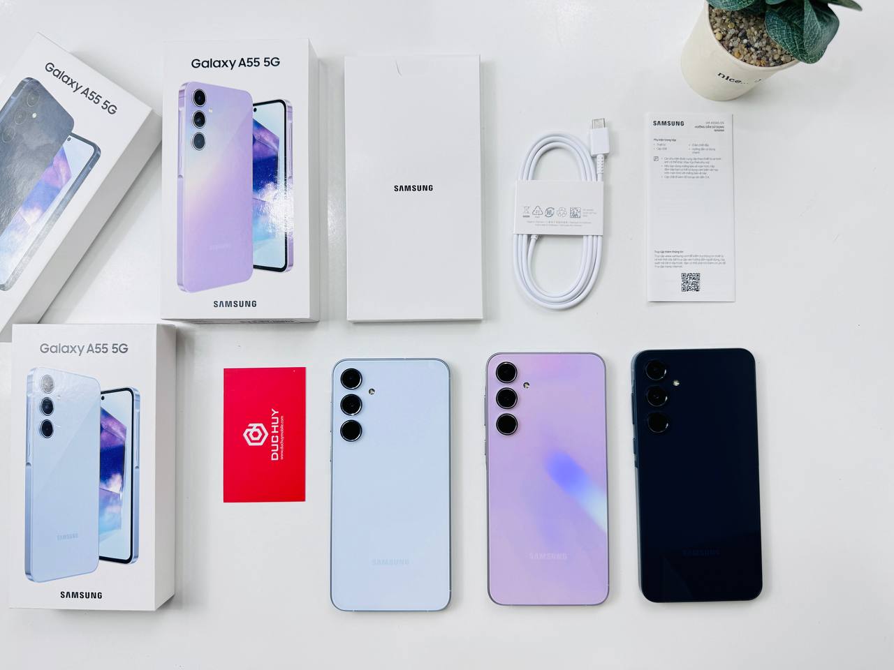 Thiết kế của Samsung Galaxy A55 5G 