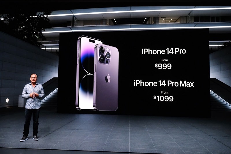 Giá bán iPhone 14 Pro Max chính thức.