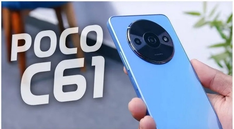 Thiết kế Xiaomi POCO C61 sang trọng