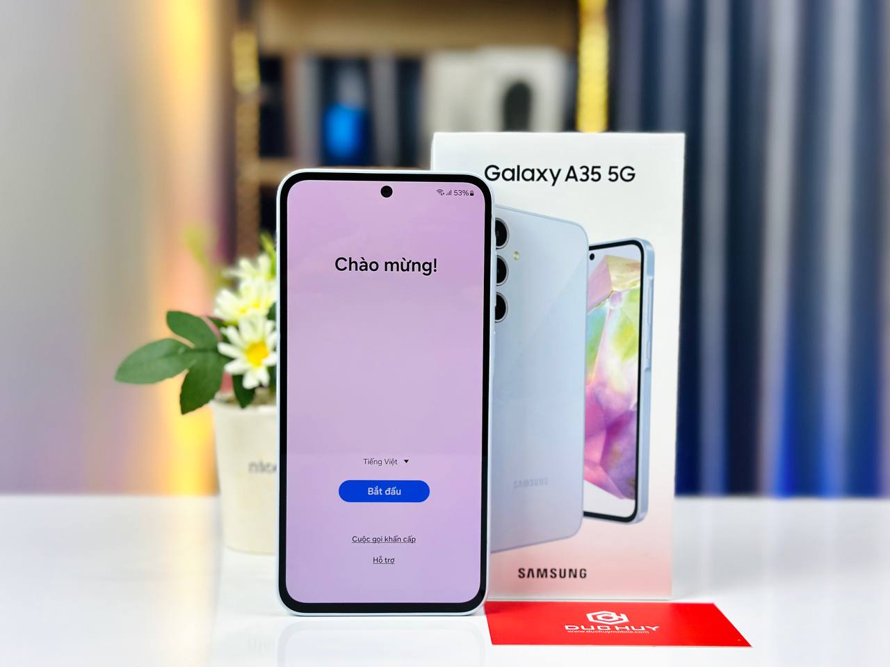 màn hình Samsung Galaxy A35 5G sắc nét 