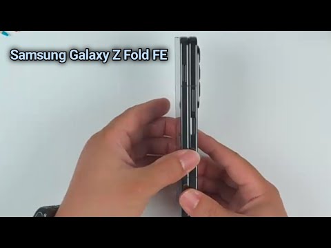 kích thước Galaxy Z Fold 6 FE 5G