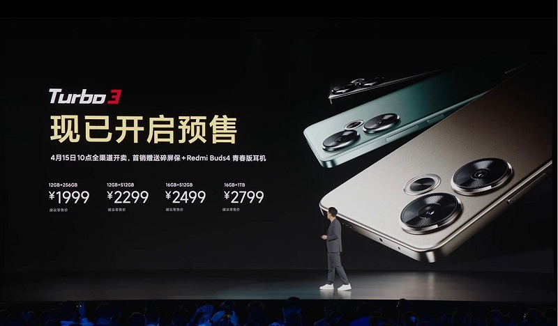 giá bán Xiaomi Redmi Turbo 3