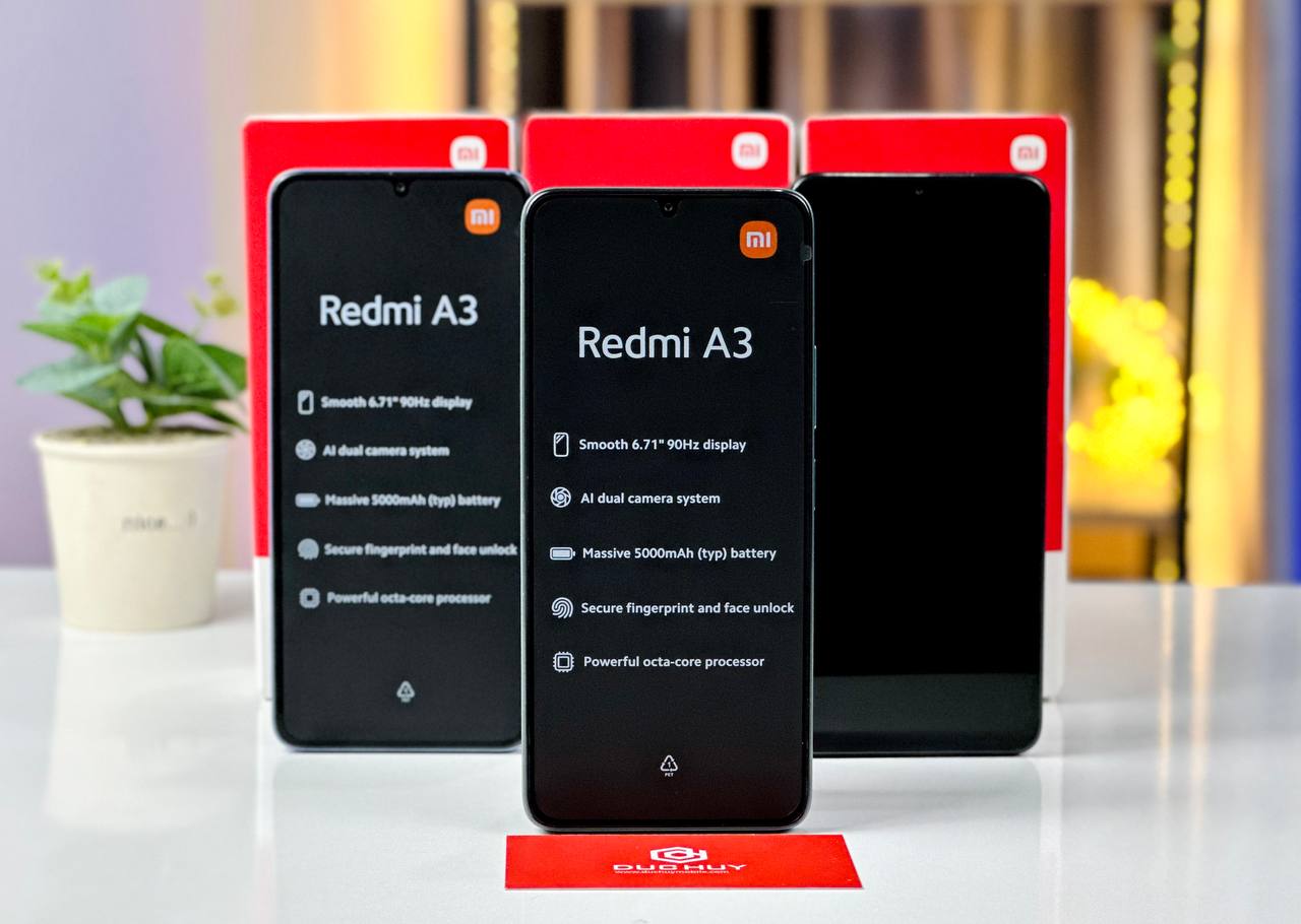 màn hình Redmi A3 hiển thị đẹp