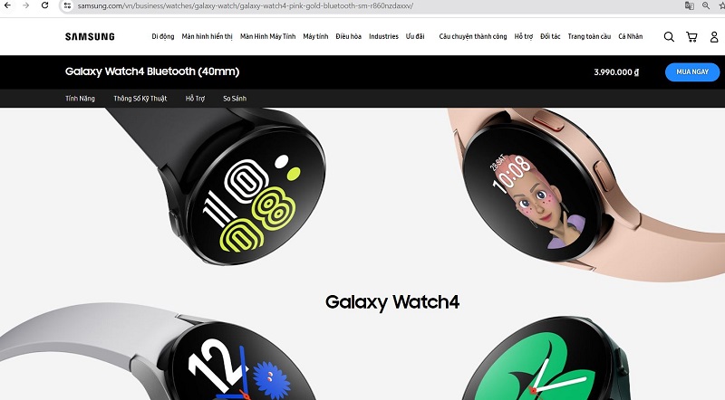 giá Galaxy Watch 4 40mm