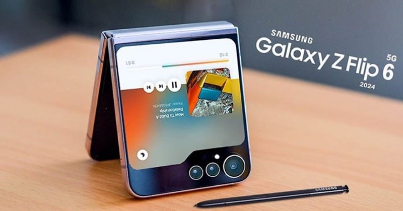 màn hình Samsung Galaxy Z Flip6 5G sắc nét