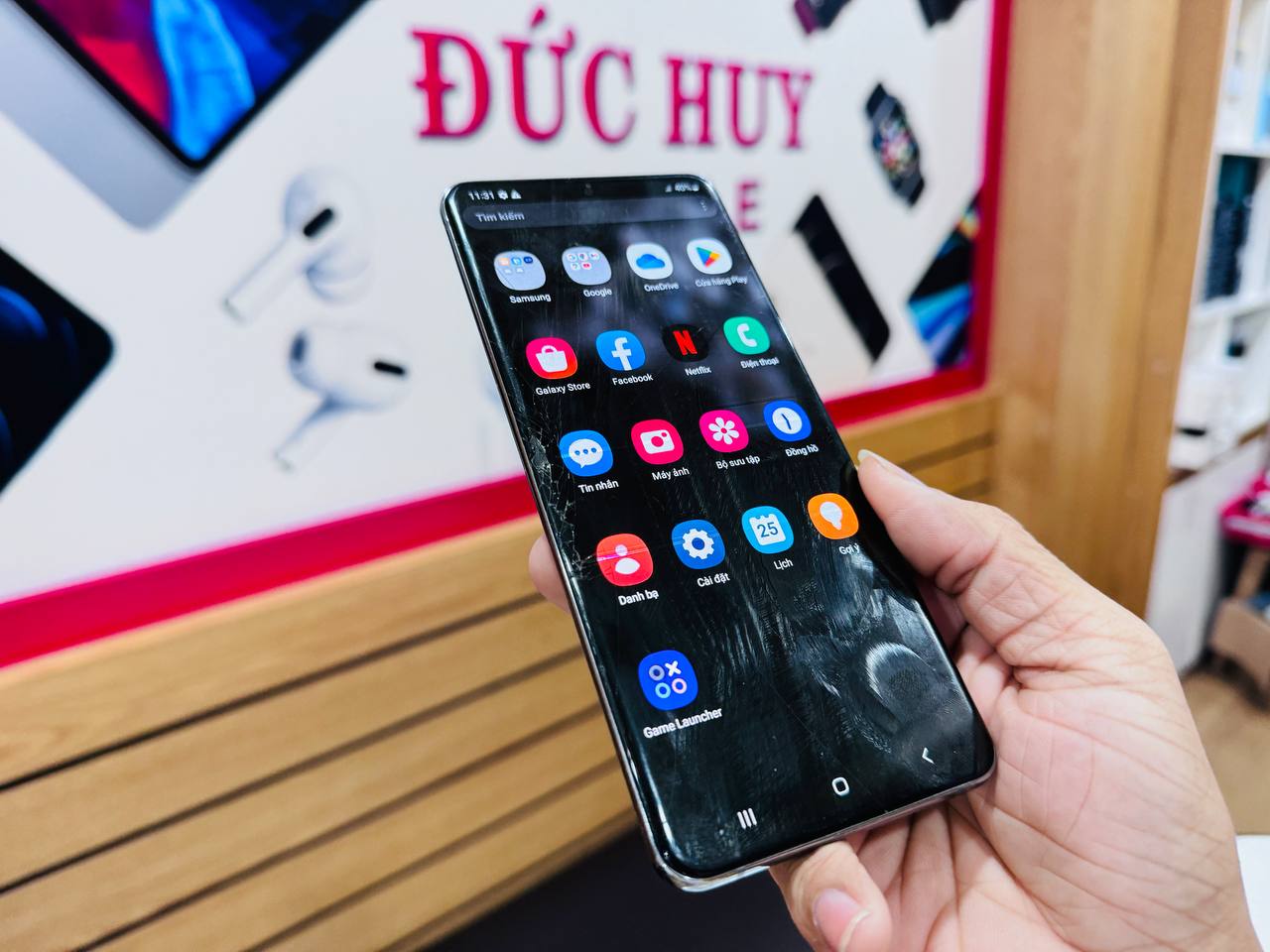 màn hình smartphone bị lỗi 