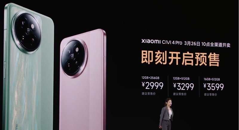 giá bán Xiaomi Civi 4 Pro hấp dẫn