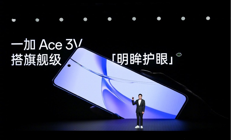màn hình OnePlus Ace 3V có viền mỏng