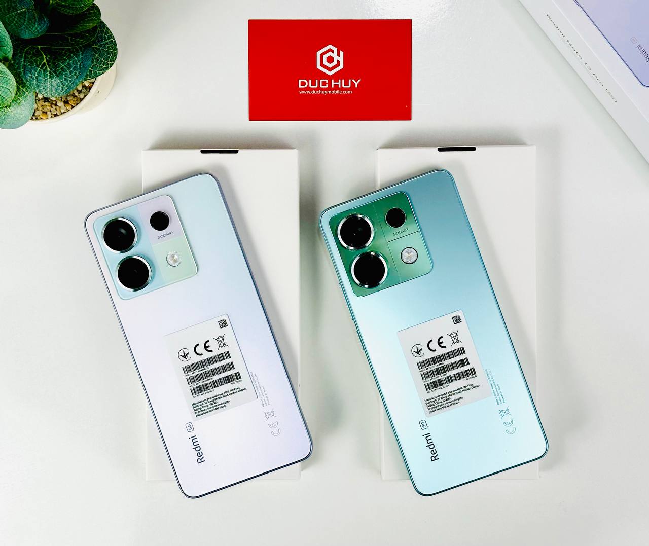 2 màu sắc của Redmi Note 13 Pro 5G