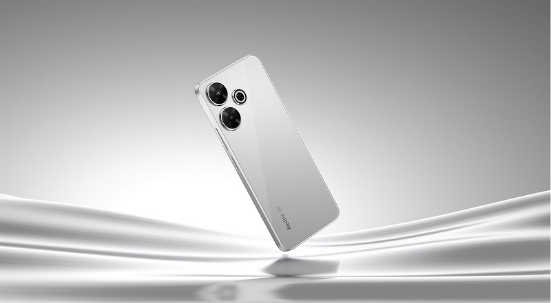 Redmi Note 13R màu bạc