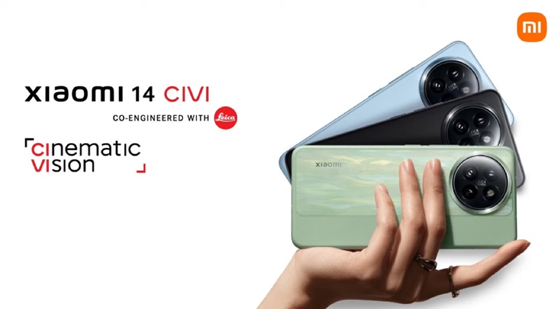3 màu sắc của Xiaomi 14 Civi