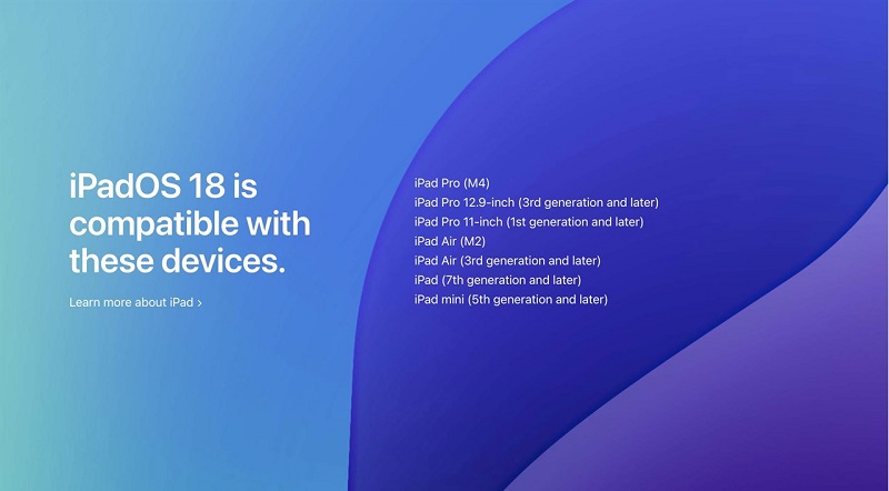 iPadOS 18