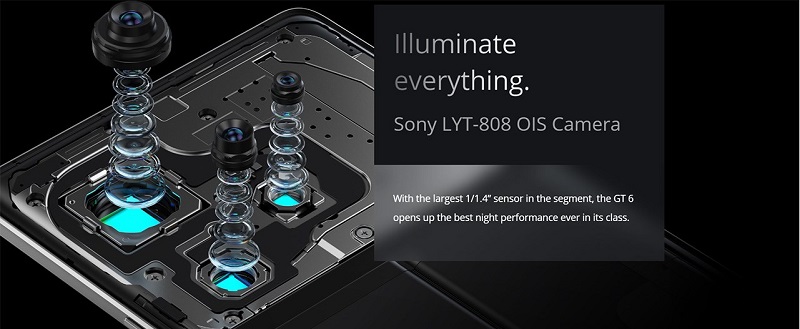 realme GT 6 có 3 camera chất lượng
