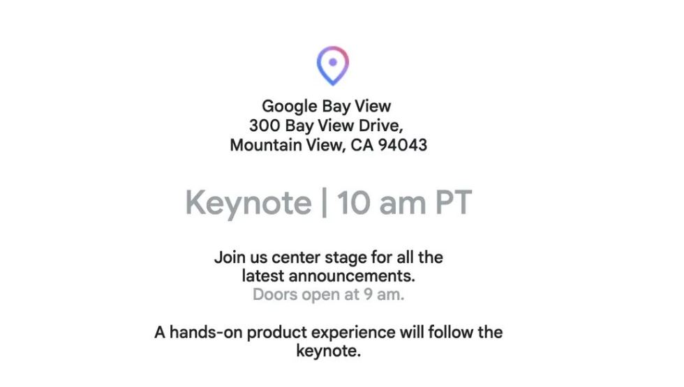 thư mời ra mắt Google Pixel 9