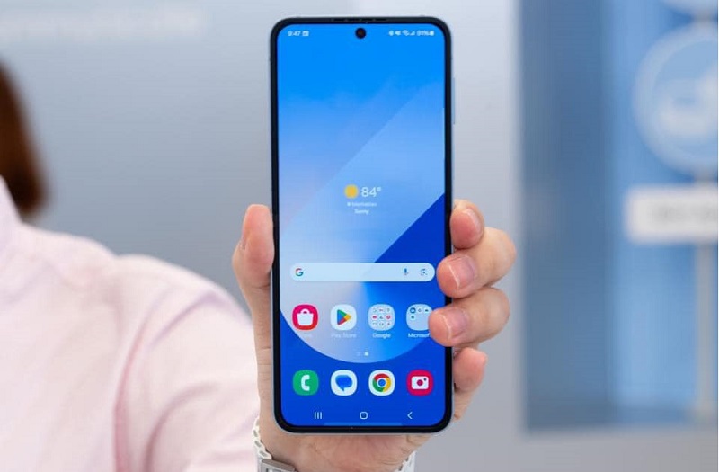 thiết kế màn hình Samsung Galaxy Z Flip6 cực đẹp