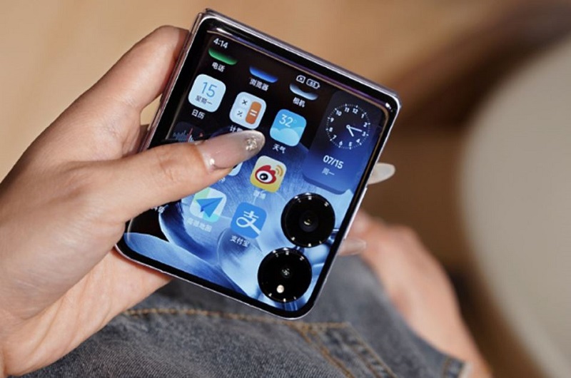 Xiaomi MIX Flip có cụm camera kép chất lượng