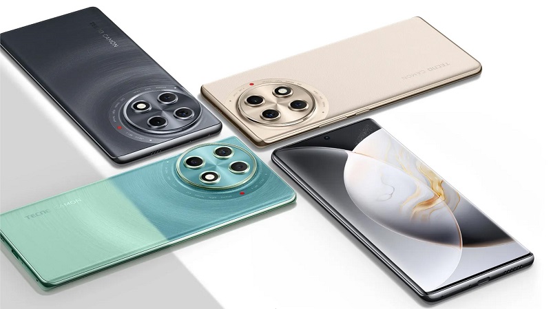 Tecno Camon 30S Pro có thiết kế trẻ trung với 3 màu sắc