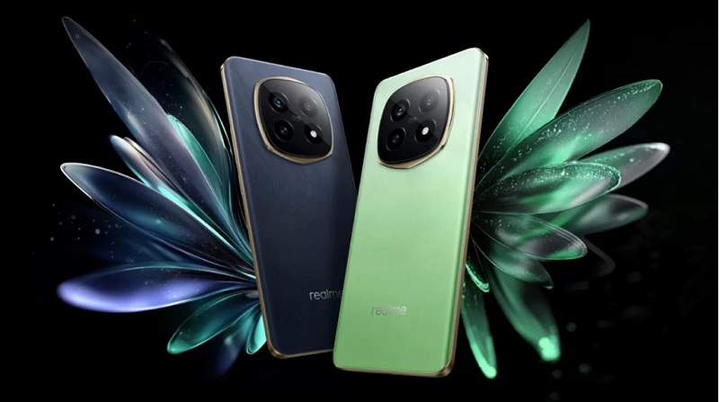 Realme P2 Pro 5G có 2 màu xám và xanh