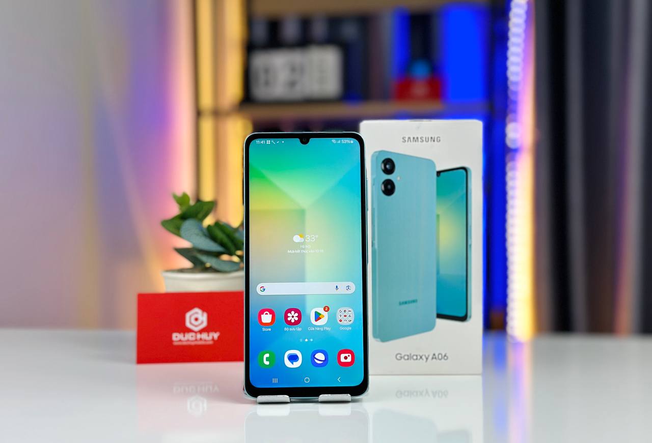 Samsung Galaxy A06 sẵn hàng tại Đức Huy Mobile