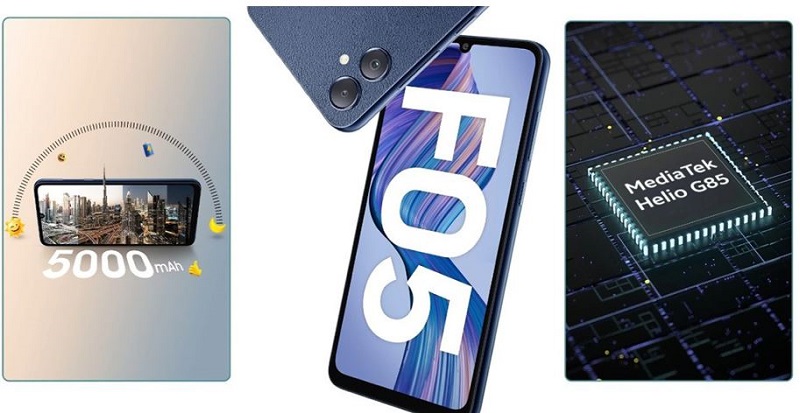Samsung Galaxy F05 có cấu hình ổn định với chip Helio G85