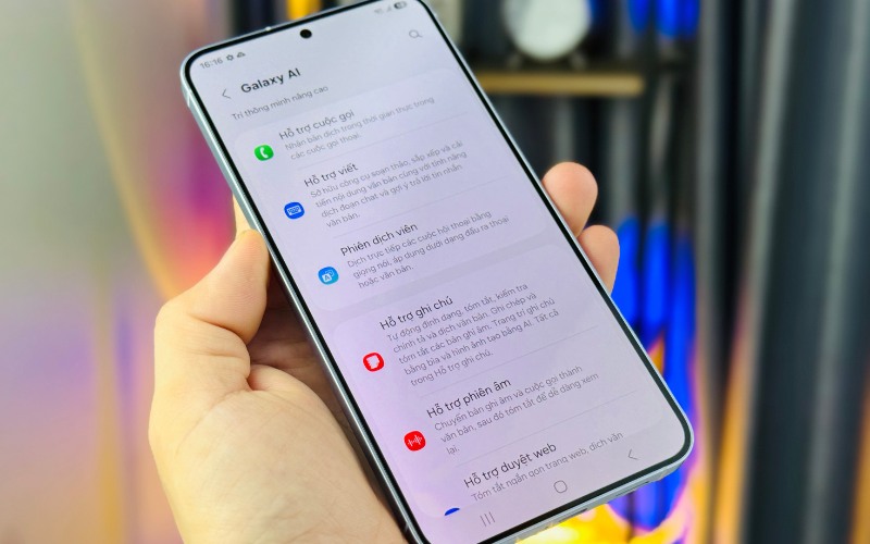 Galaxy AI trên Galaxy S25 Plus cũ