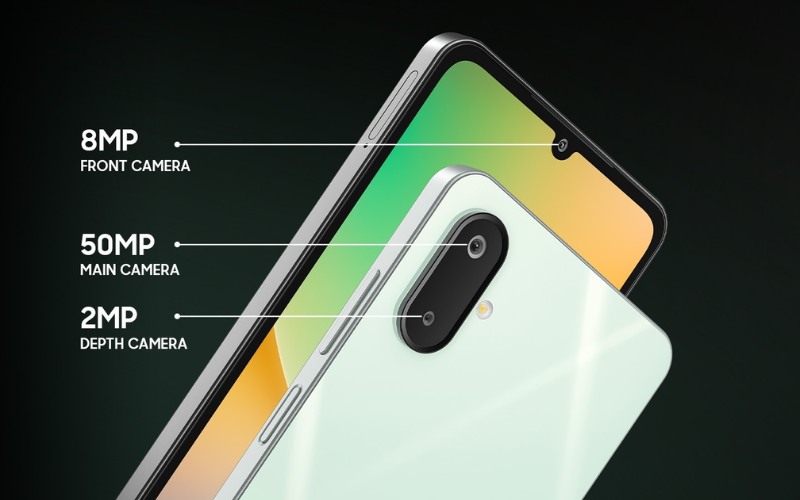 Camera 50MP hỗ trợ chụp ảnh quay phim chuyên nghiệp