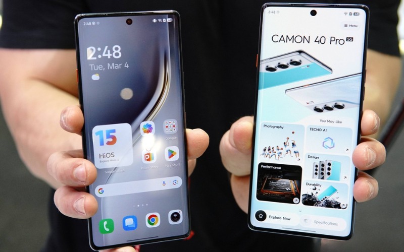 Màn hình cong AMOLED mang đến chất lượng giải trí tốt hơn 
