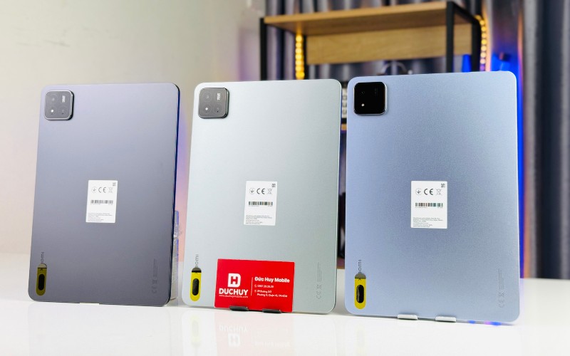 3 màu sắc chính thức của máy tính bảng Xiaomi Pad 7