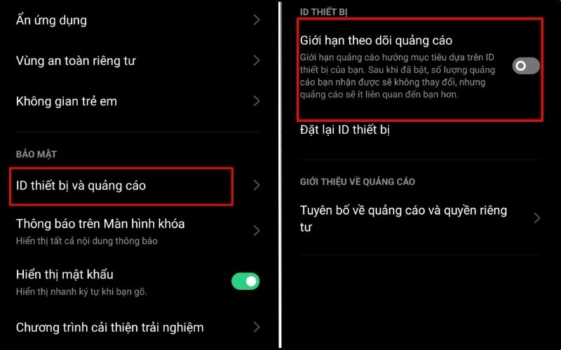 Cách chặn quảng cáo trên điện thoại OPPO ngay trên điện thoại bước 2