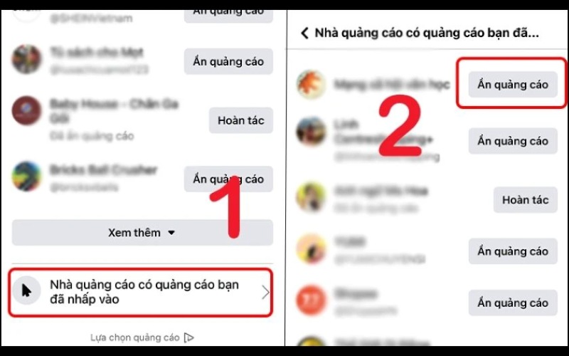 Cách chặn quảng cáo trên điện thoại OPPO trên ứng dụng Facebook bước 4