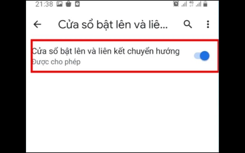 Chặn quảng cáo bằng cách tắt cửa sổ Pop-up và Ads bước 3