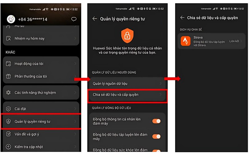 Cách kết nối đồng hồ Huawei với ứng dụng Strava trên điện thoại