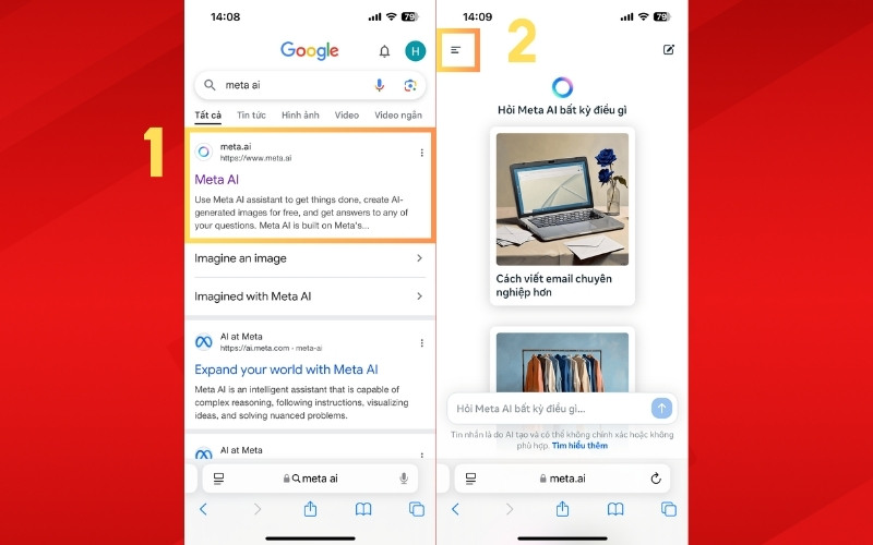 Cách sử dụng Meta AI trên điện thoại