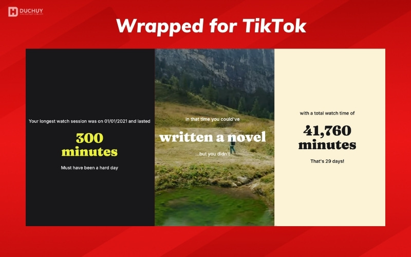 TikTok Wrapped 2024 có những nội dung gì?