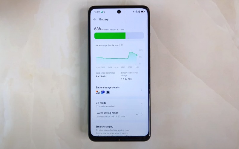 Dung lượng pin 6000mAh bền bỉ