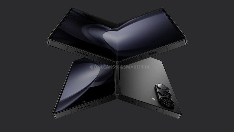 Thiết kế vuông vức góc cạnh của Galaxy Z Fold6