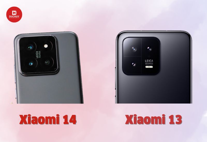 So sánh về camera giữa Xiaomi 14 và Xiaomi 13