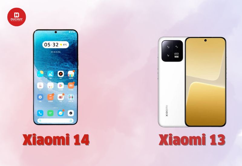 So sánh về màn hình giữa Xiaomi 14 và Xiaomi 13