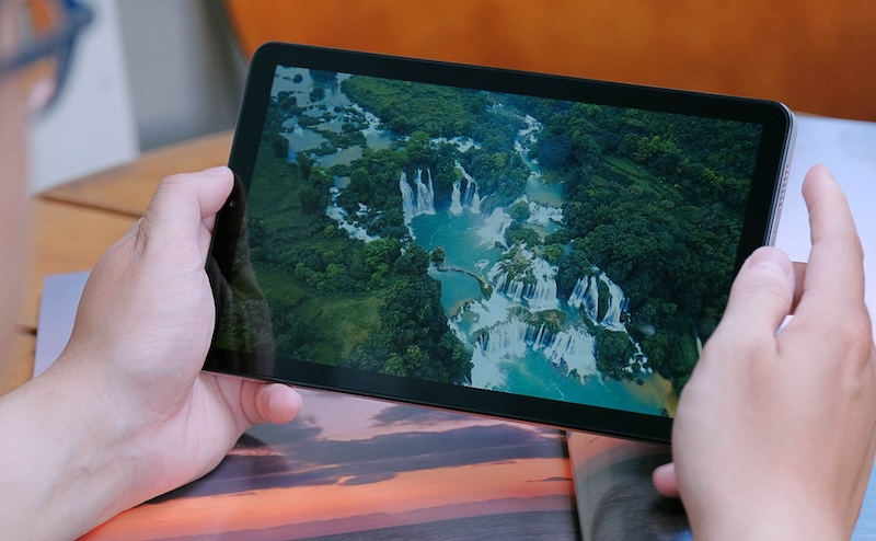 Thiết kế và màn hình hiển thị trên Samsung Galaxy Tab A10 5G