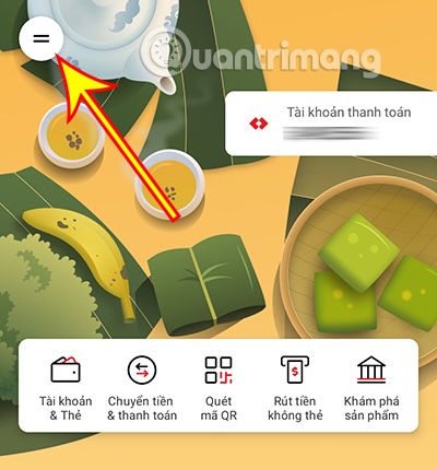 Cách tìm trụ ATM qua ứng dụng ngân hàng của bạn