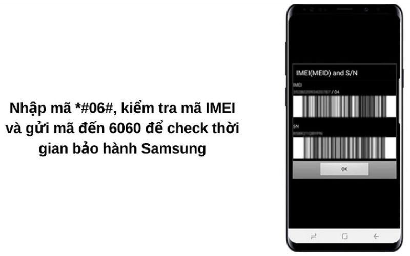 Kiểm tra IMEI của Galaxy Z Fold5 cũ