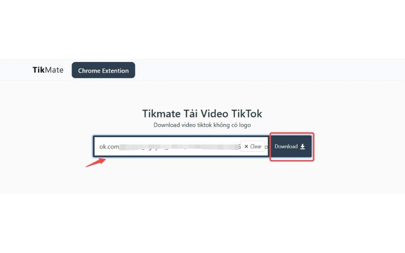 Tải video TikTok không logo với TikMate