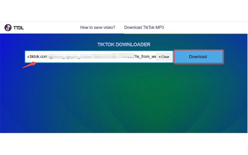 Tải video TikTok không logo với TikTok Downloader
