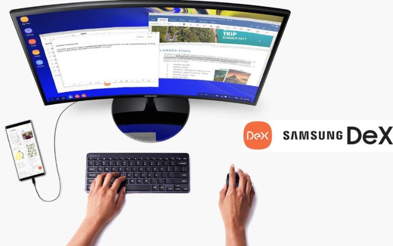 Tính năng Dex mode trên máy tính bảng Samsung