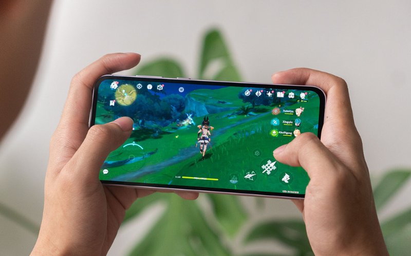 Trải nghiệm chơi game trên Samsung Galaxy F55